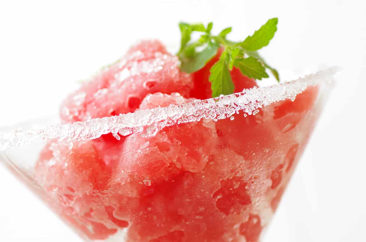 Melonensorbet