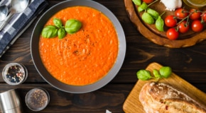 Tomaten-Basilikum-Suppe Rezept