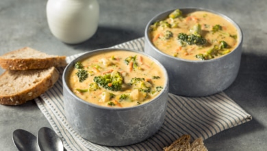 Brokkoli Cheddar Suppe
