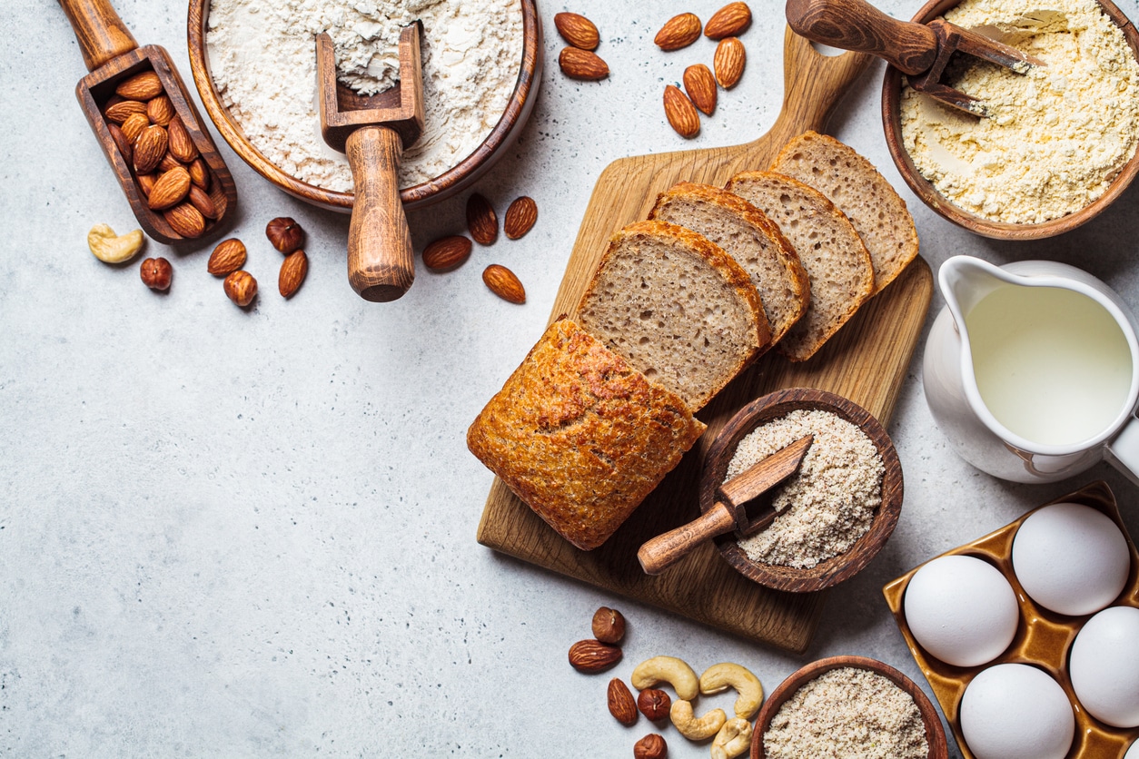 Low Carb Brot mit Mandelmehl