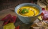 Kürbiscremesuppe mit Kokosmilch